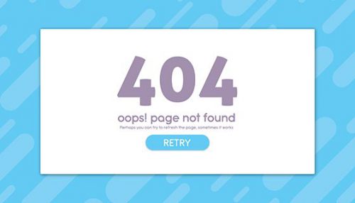 404错误页面设置
